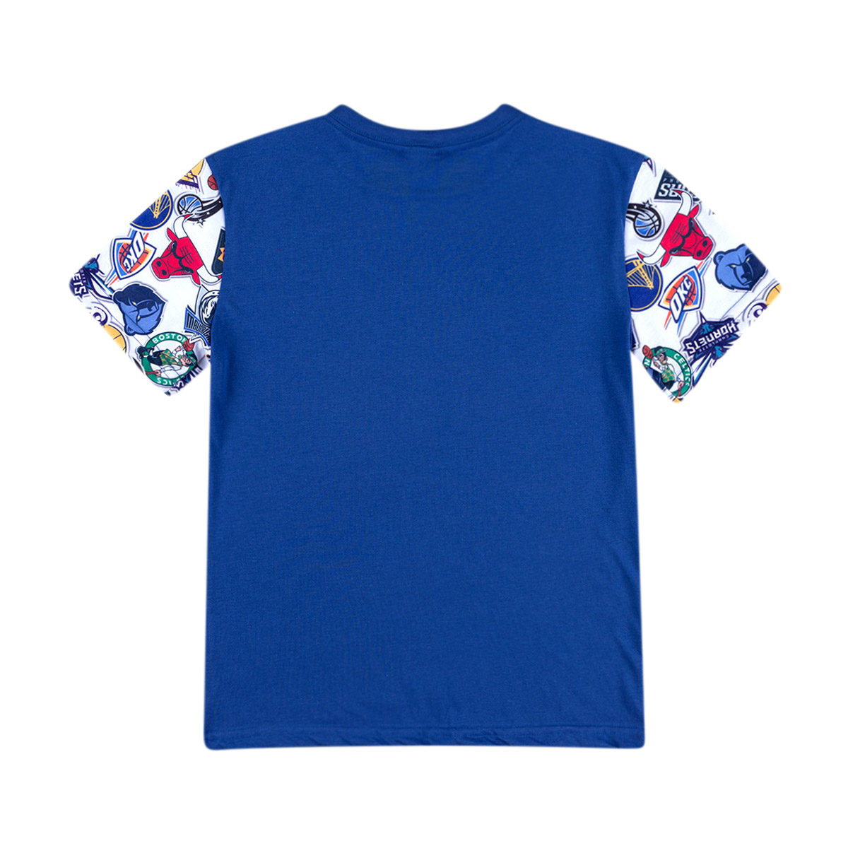 Playera Manga Corta Disney Stitch X NBA para Ni&ntilde;o image number null