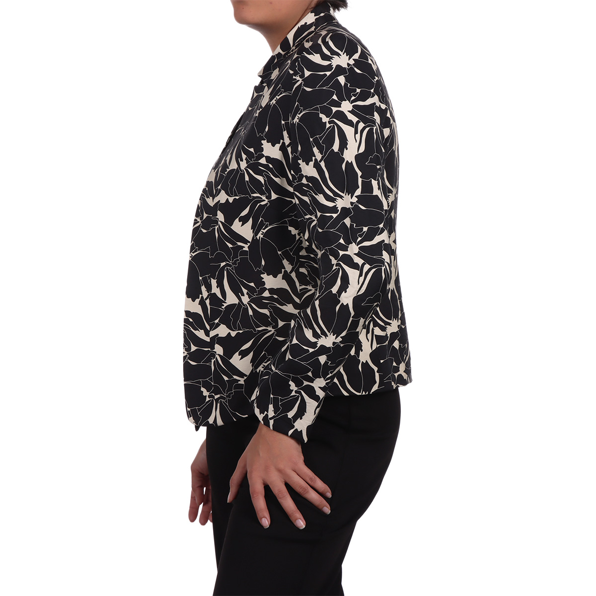 Saco Blazer Estampado Floral Diva By Gamus para Mujer image number null