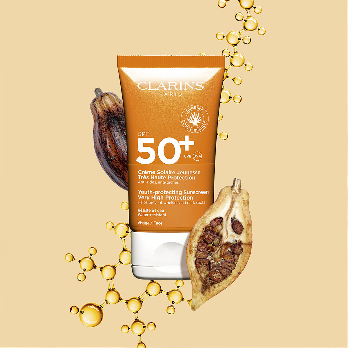 Protector Solar Juvenil Muy Alta Protecci&oacute;n SPF50+ CLARINS image number null