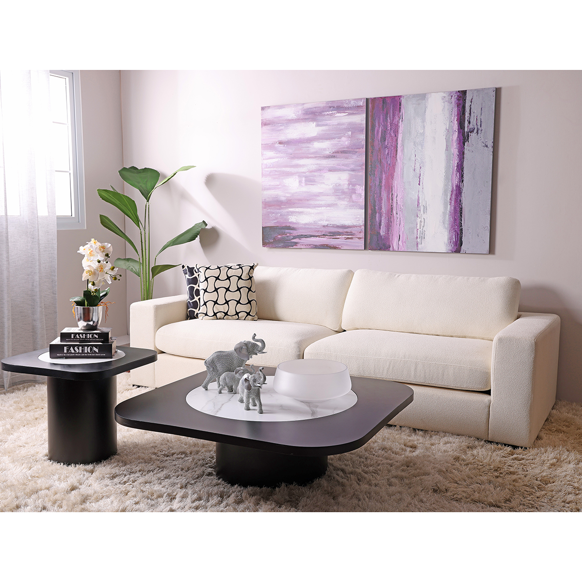 Sof&aacute; Colecci&oacute;n Midnight Plum CONCEPTS LIFE image number null