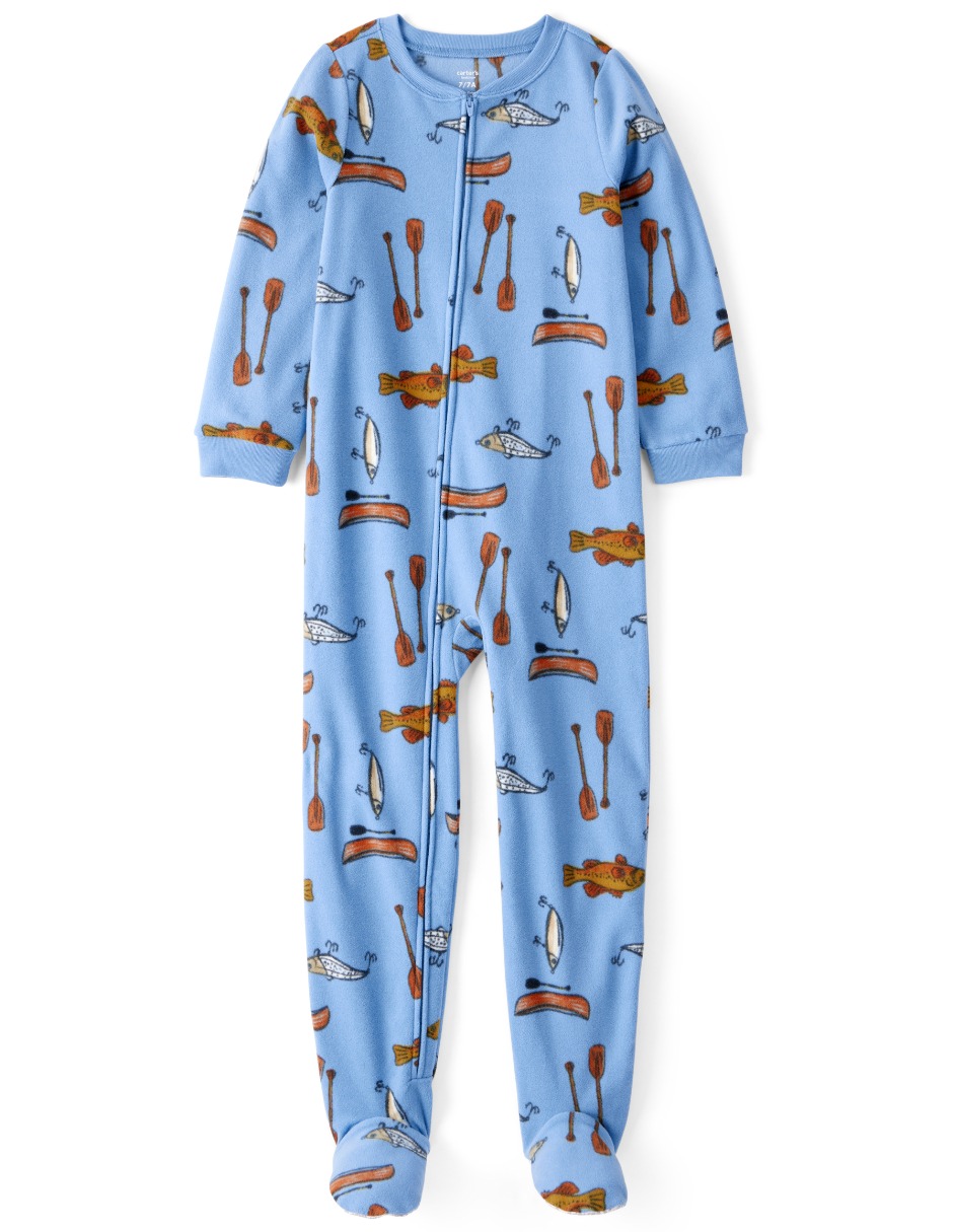 Mameluco con Dise&ntilde;o Tem&aacute;tica Pesquera Carter's con Pie para Ni&ntilde;o image number null