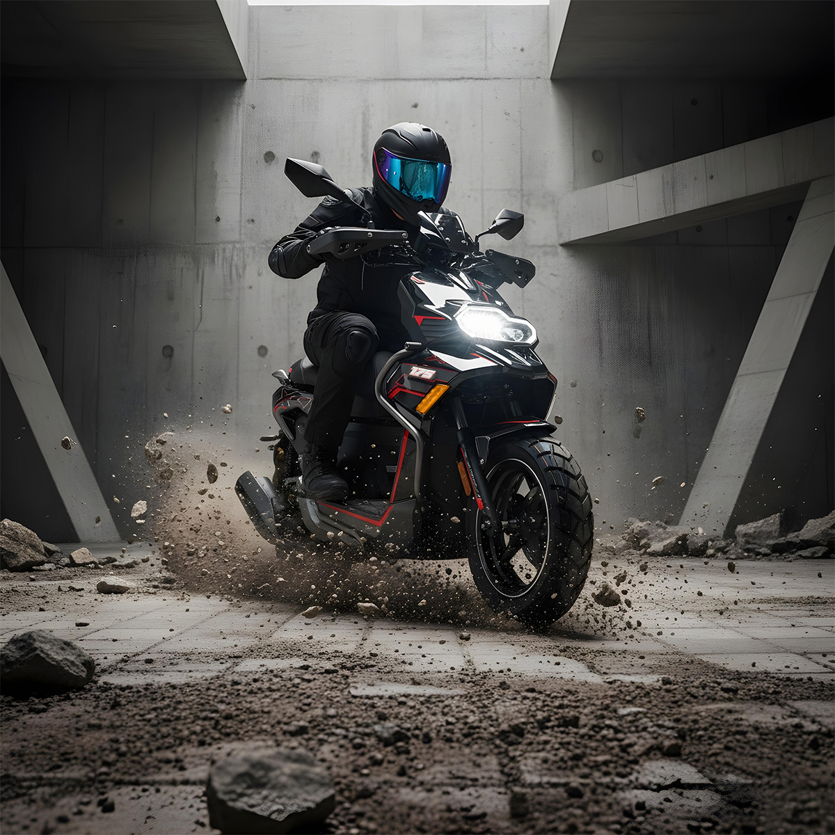 Motoneta Mb Xrt 175Cc Rojo 2027 image number null