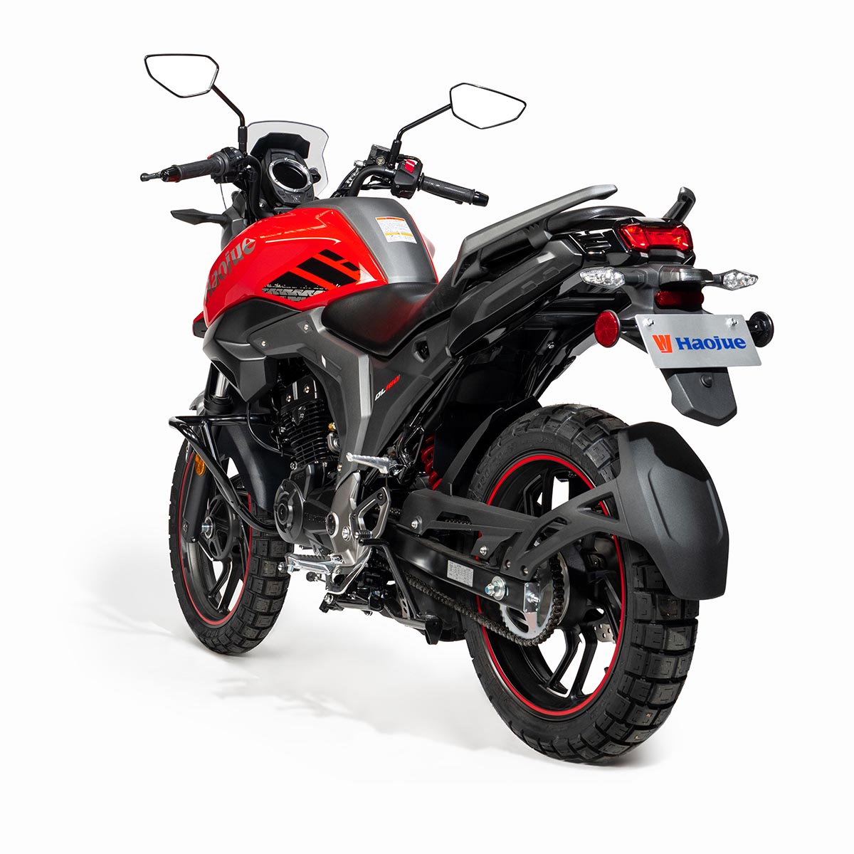 MOTOCICLETA HAOJUE DL160 ROJO image number null