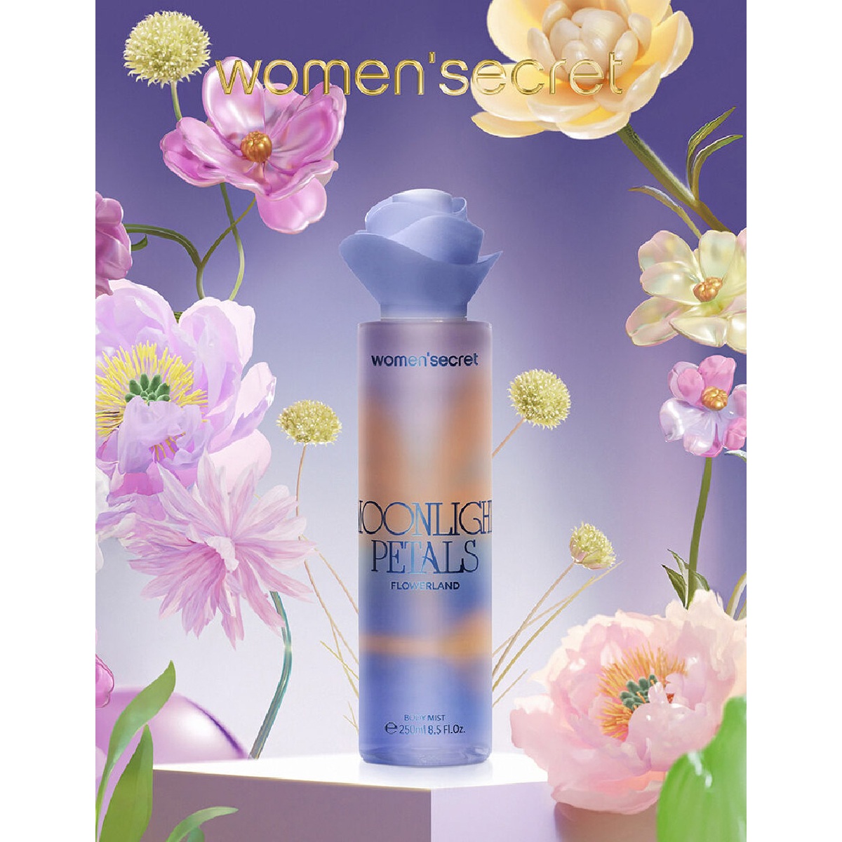Body Mist Women Secret Flowerland Mystic Petals 250ml para Mujer image number null