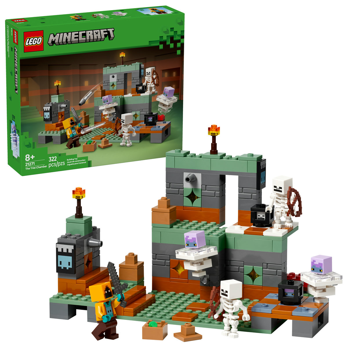 LEGO&reg; Minecraft&reg; La C&aacute;mara de Desaf&iacute;o Juguete de Construcci&oacute;n image number null