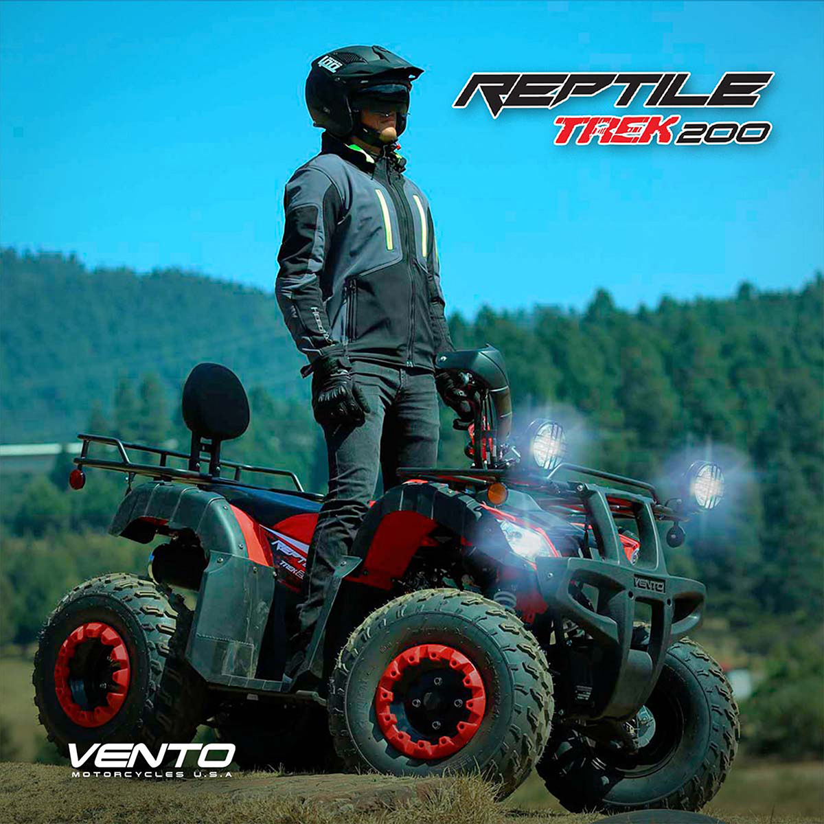 Cuatrimoto Vento Reptile Trek 200cc 2025 image number null