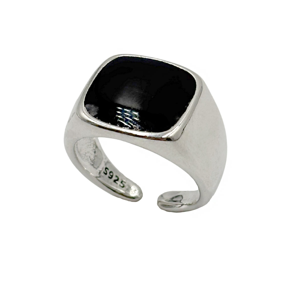 Anillo Abierto Graduaci&oacute;n Plateado Aktuales Para Mujer image number null