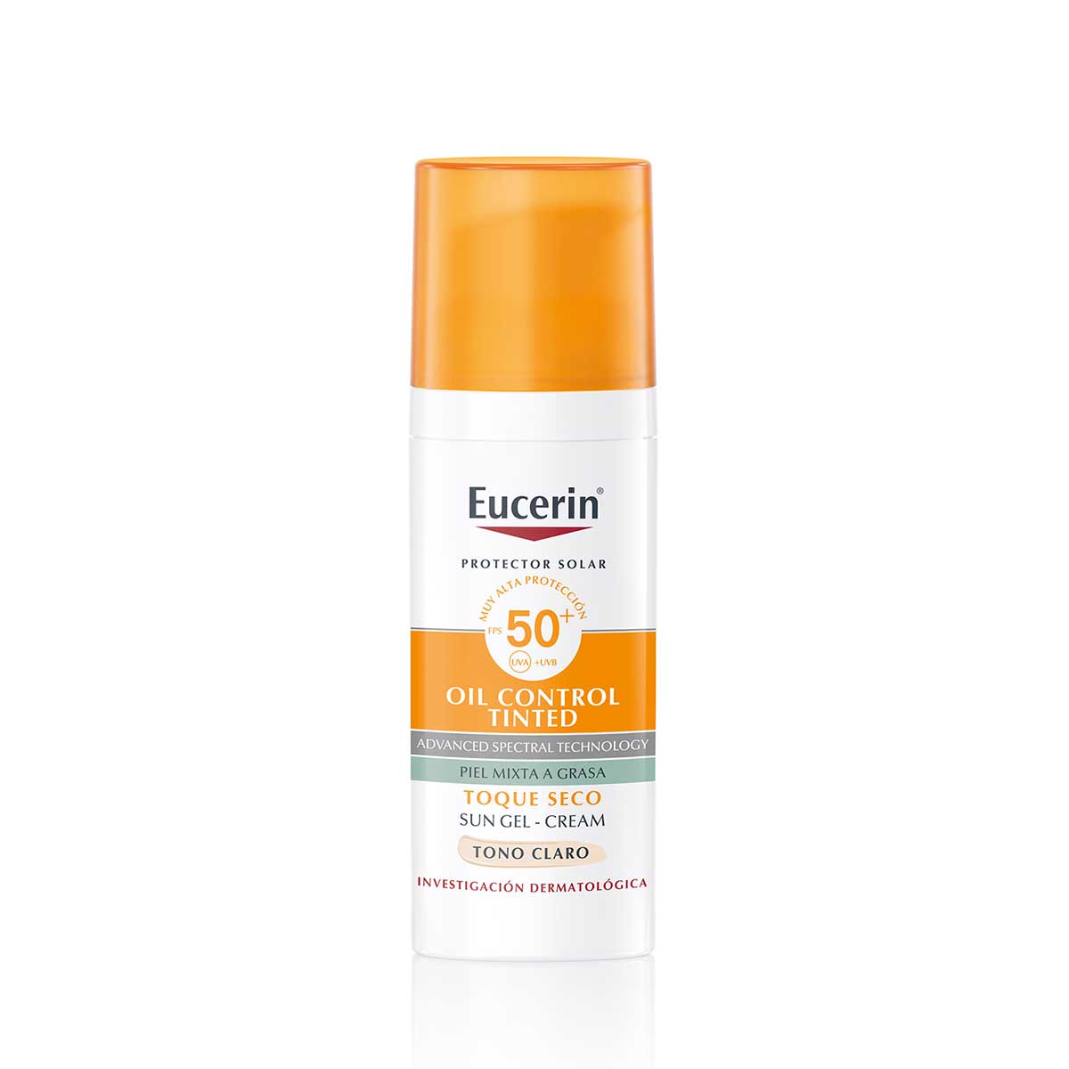 Eucerin Sun Oil Control Tinted Light Fps+50 50Ml image number null