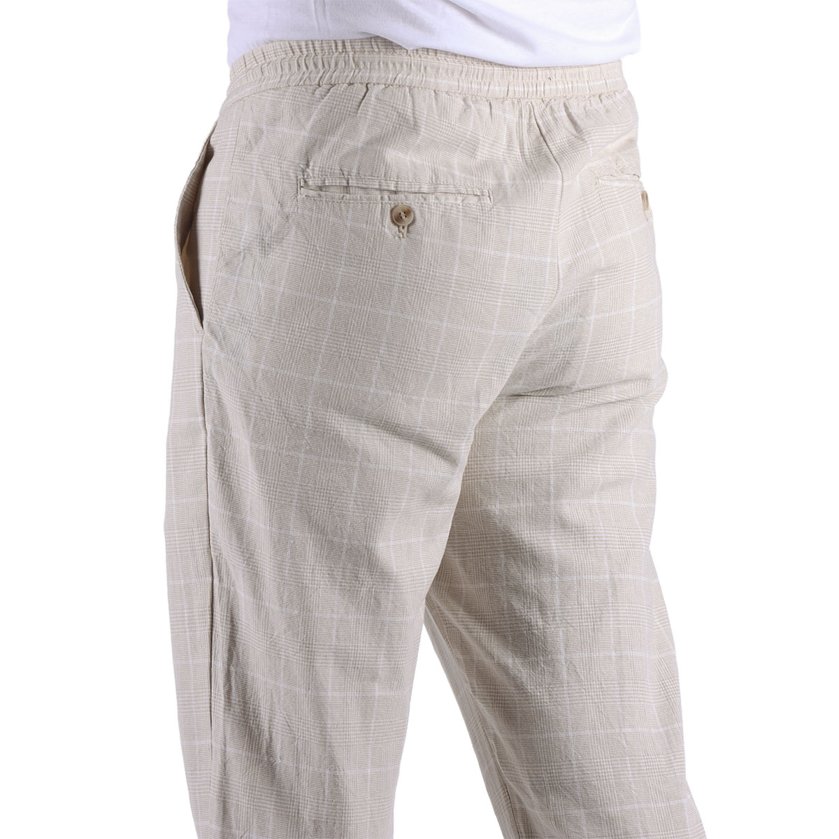 Pantal&oacute;n Cuadros Jareta Casual Bruno Magnani para Hombre image number null