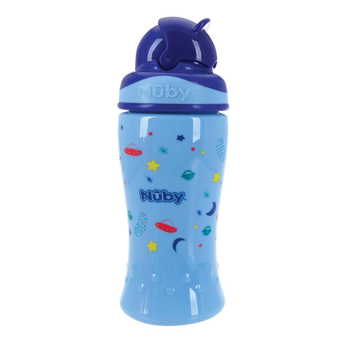 Vaso Nuby Thirsty Kids Flip con Popote de Silic&oacute;n image number null
