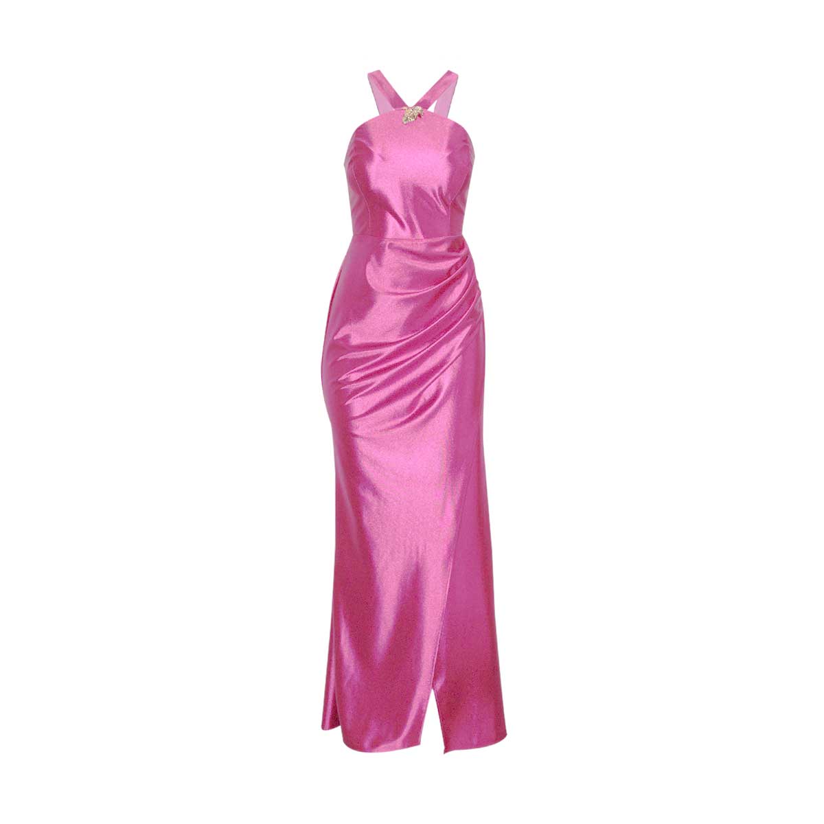 Vestido Falda Drapeada Philosophy Jr Nights Para Mujer image number null