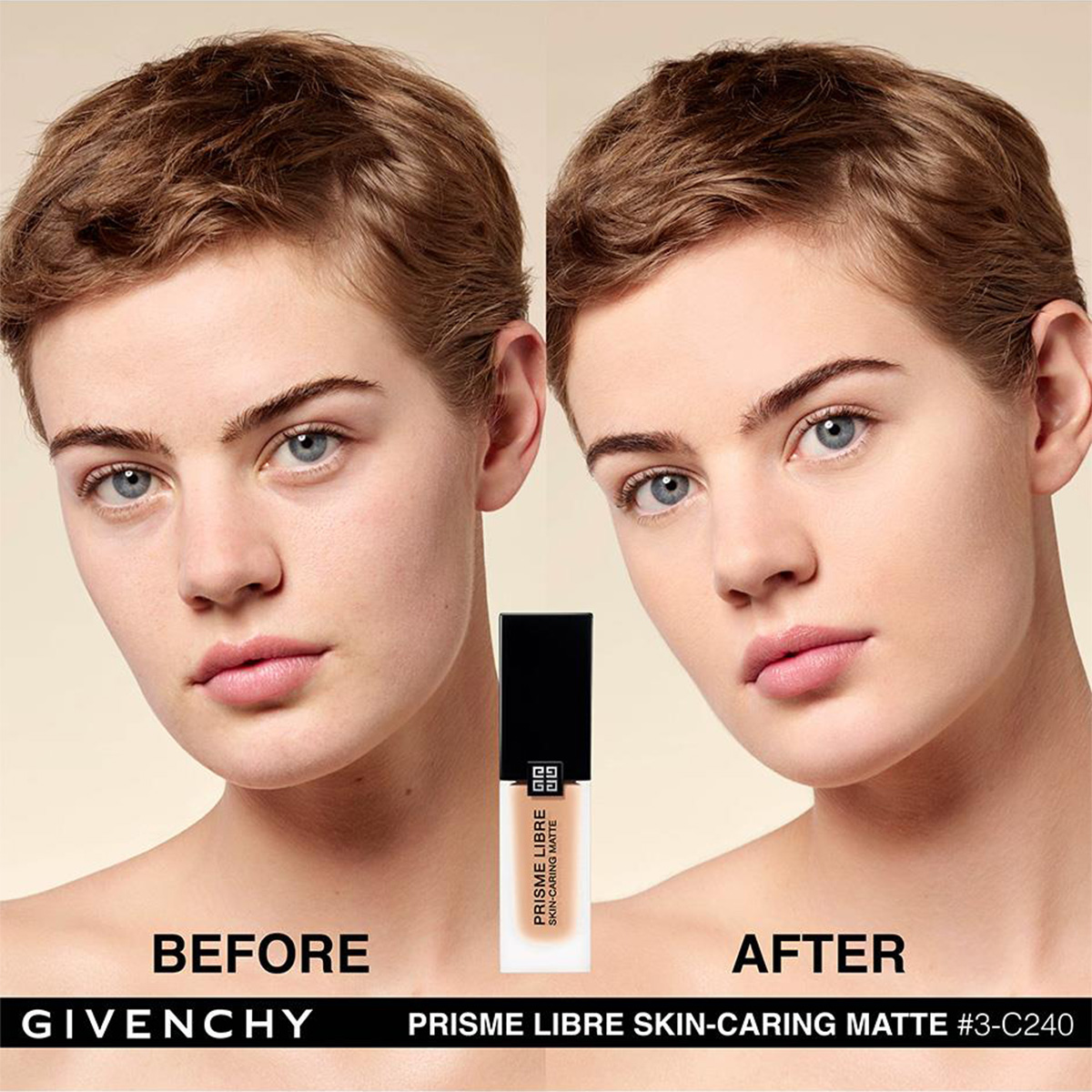Base de maquillaje l&iacute;quida matificante Givenchy Prisme 24 horas de duraci&oacute;n. 3-C240 image number null