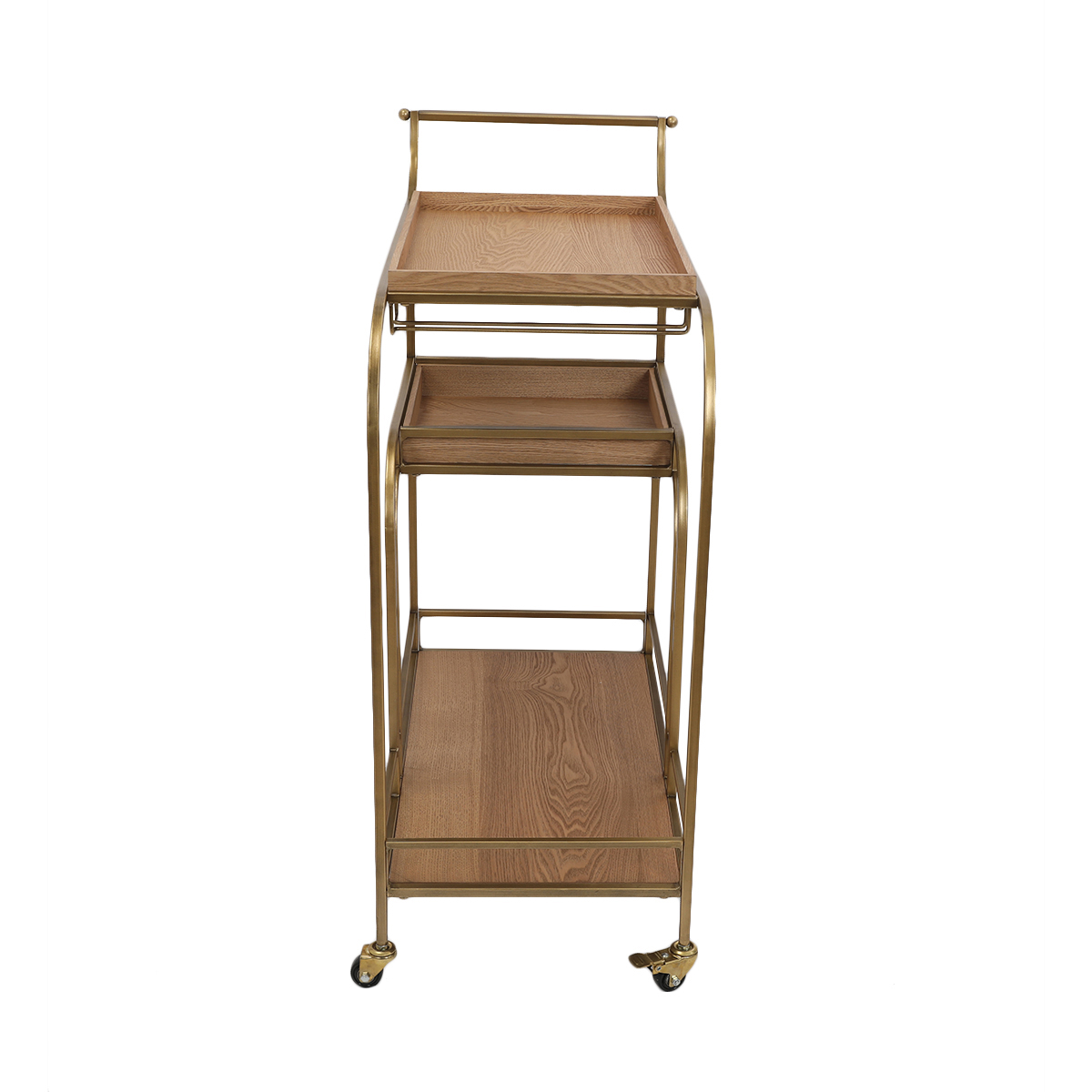 Carro de Bar Vintage Home 3 Niveles image number null