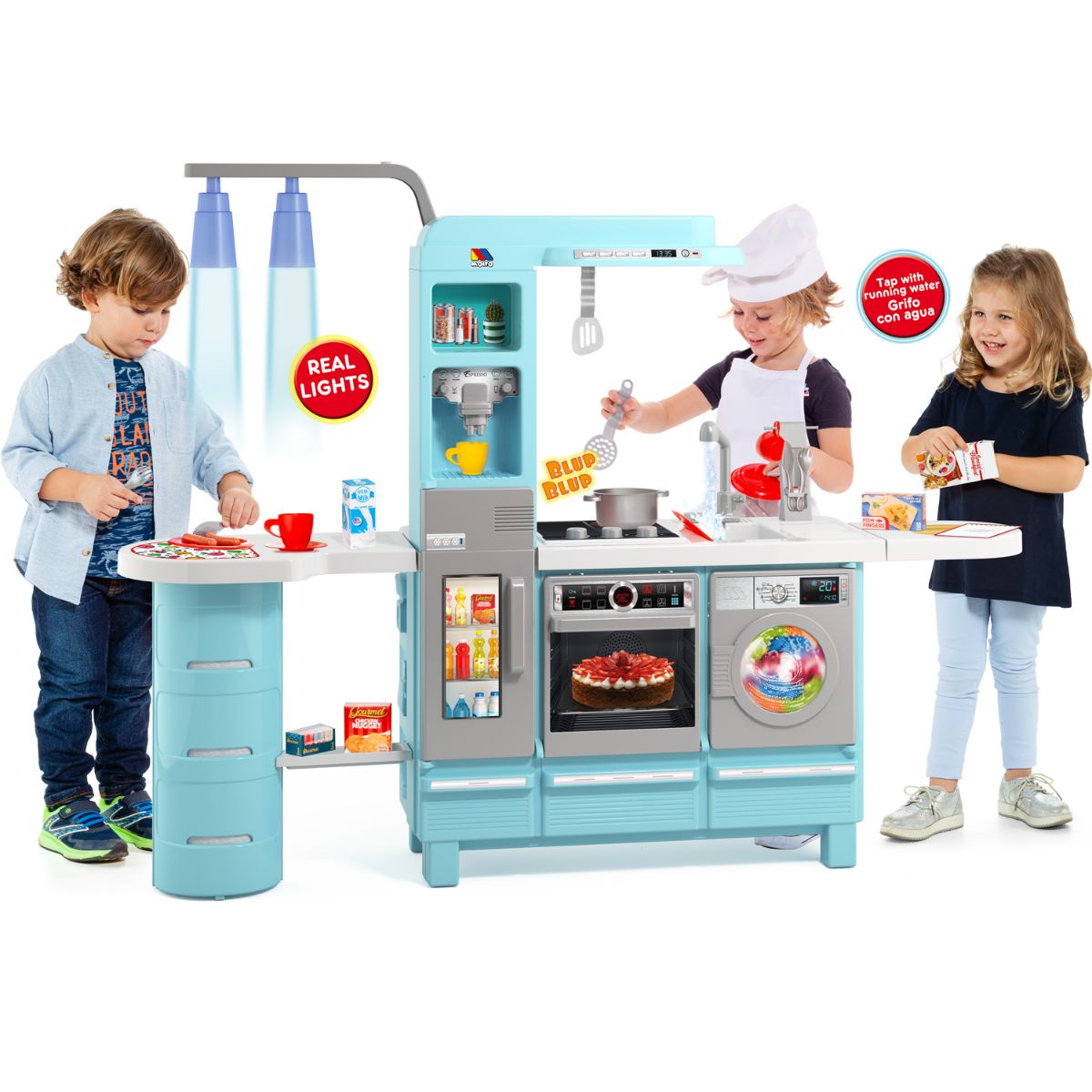 Molto Cocina con Luces&nbsp; y Grifo con Agua Real image number null