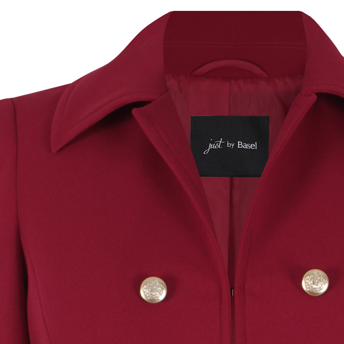 Saco 3/4 con doble botonadura para Mujer Petite JUST BY BASEL image number null