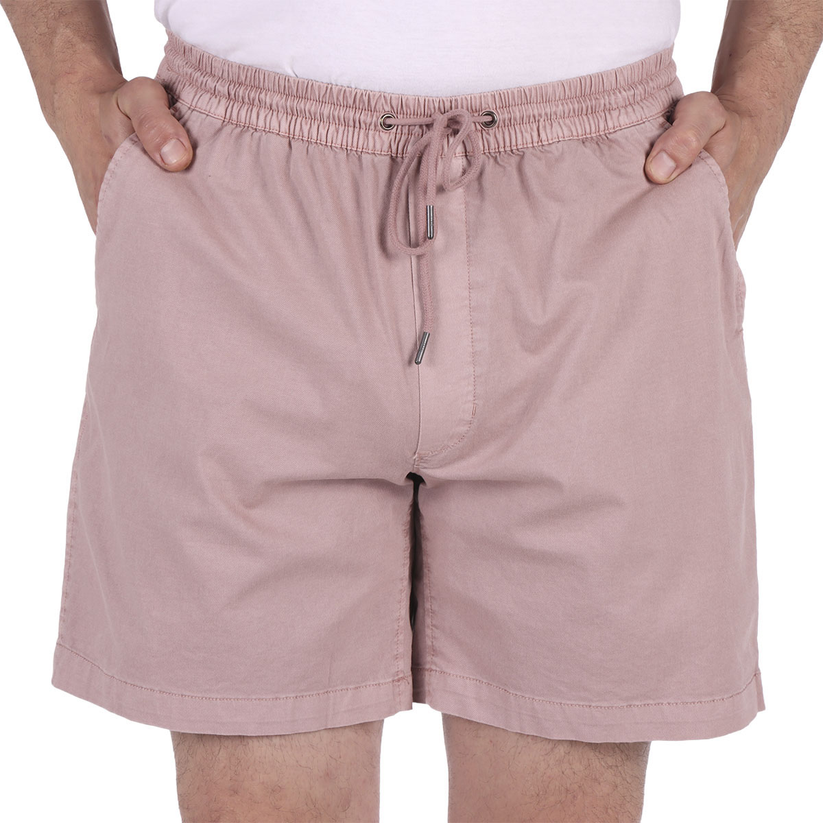 Bermuda de Gabardina Cintura El&aacute;stica Jeanious para Hombre image number null