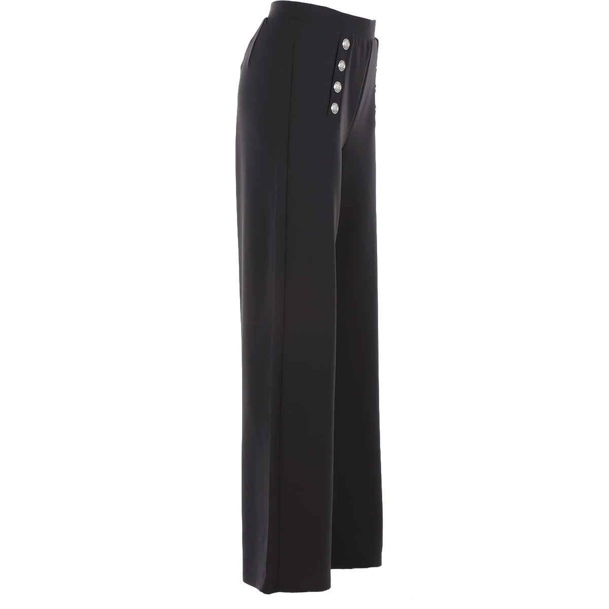 Pantal&oacute;n Marinero con Detalle de Botones Frontales Life Styler para Mujer image number null