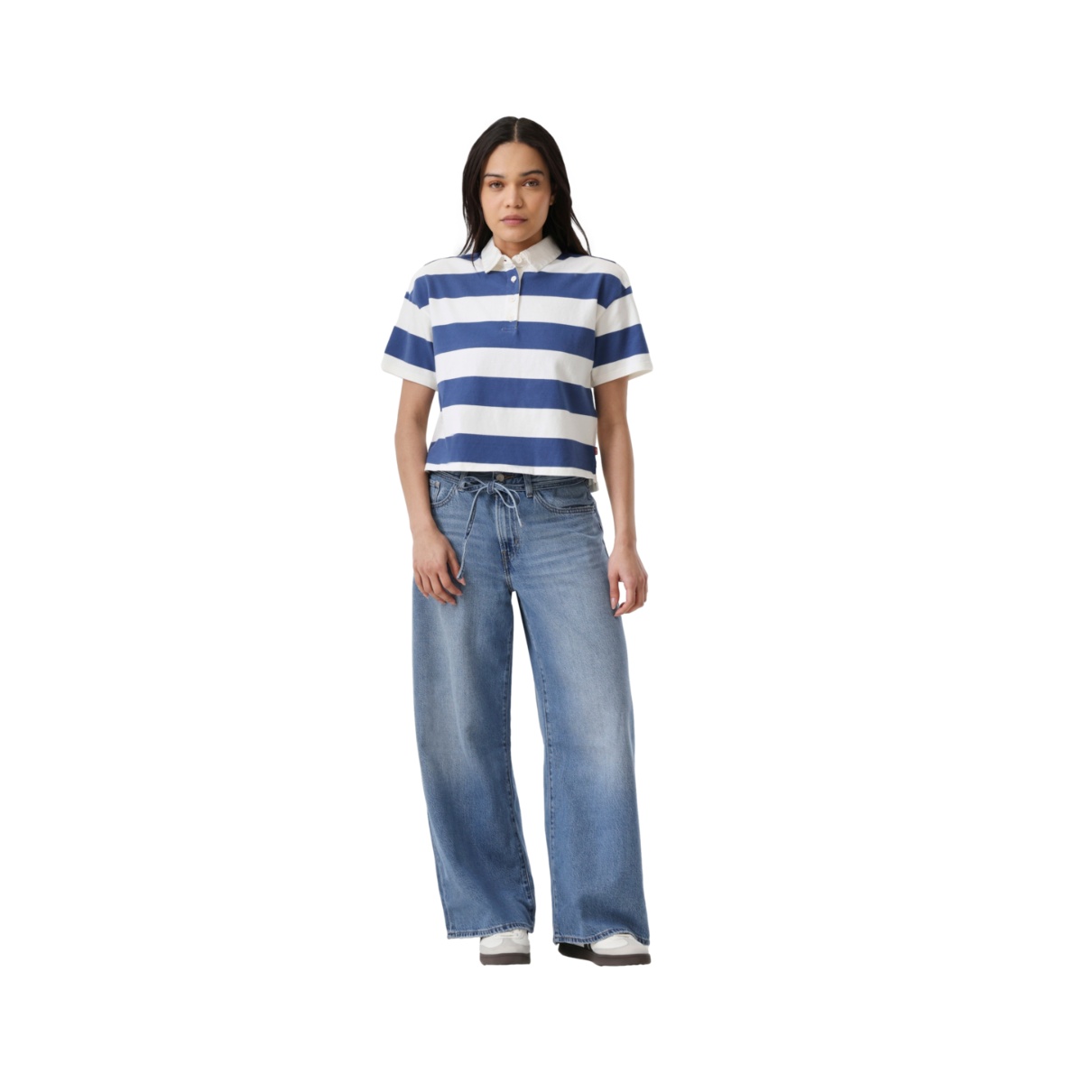 Playera Aries Rugby Polo Levi&acute;s para Mujer Junior image number null