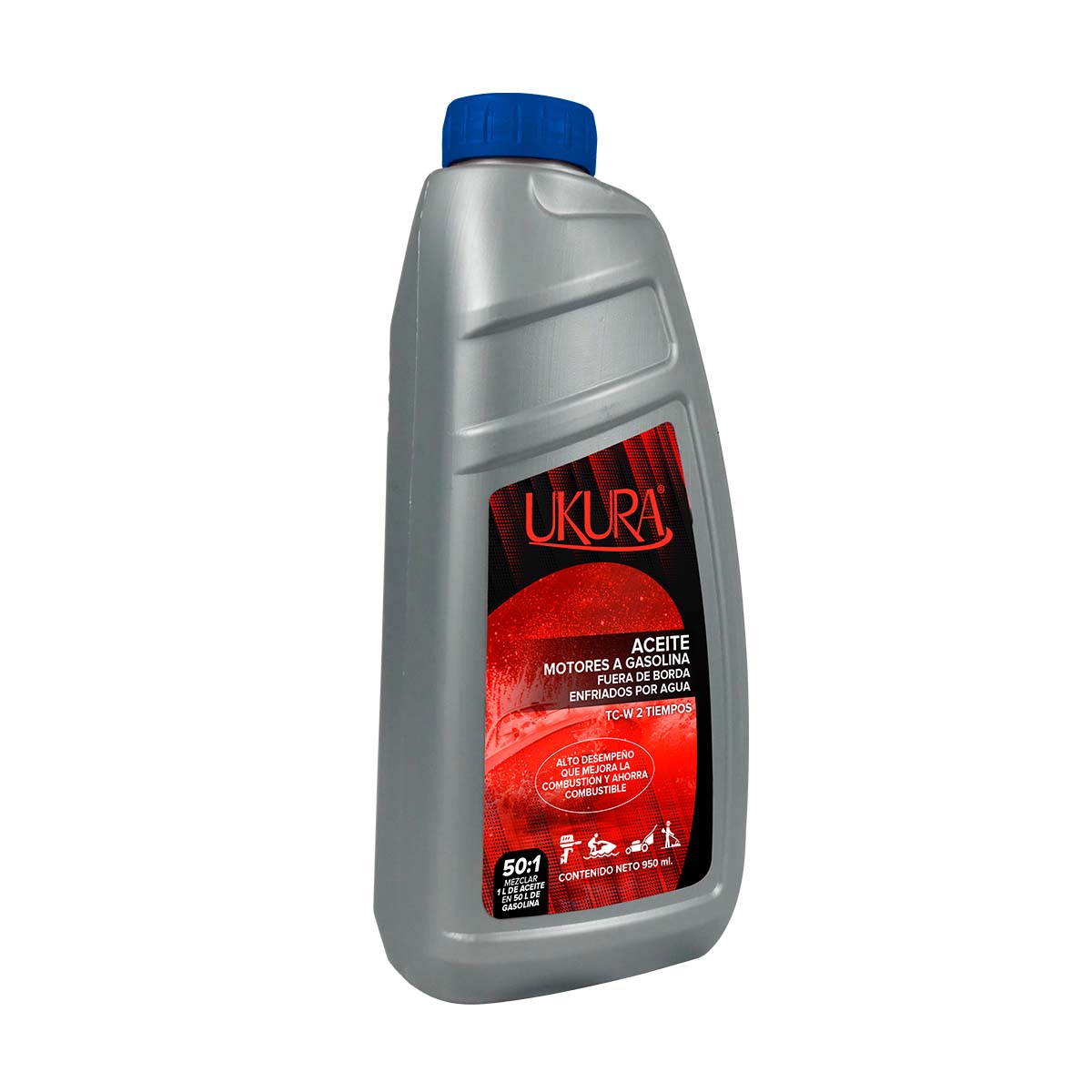 Aceite Ukura Para Motor De 2 Tiempos 1 Lt. 50:1 image number null