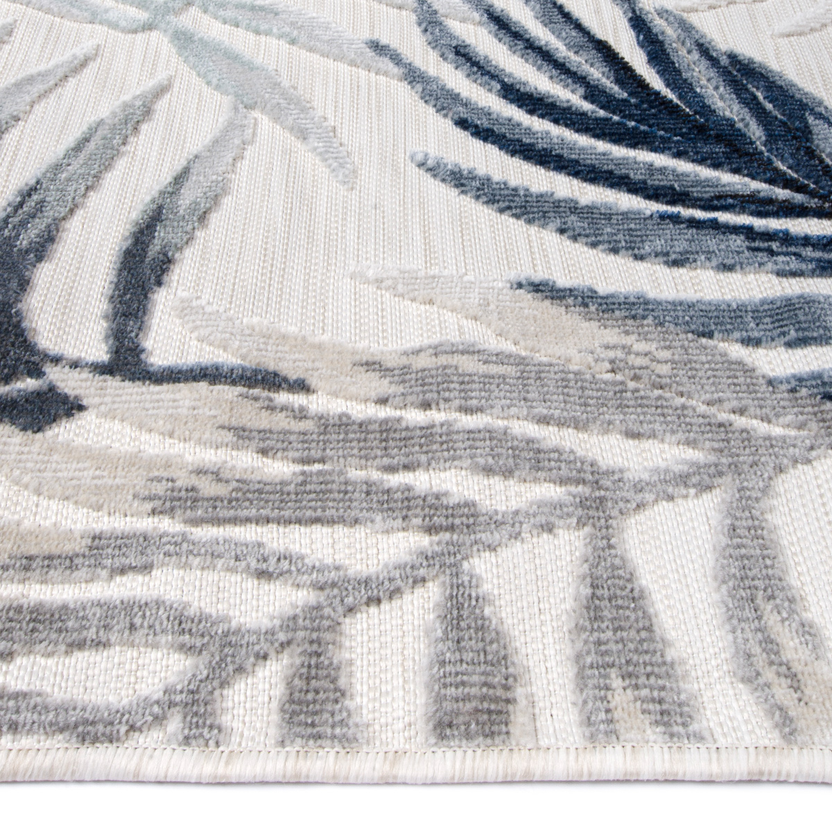 &nbsp;Tapete Abadi Floresta 2.90X1.92 Azul/Gris image number null