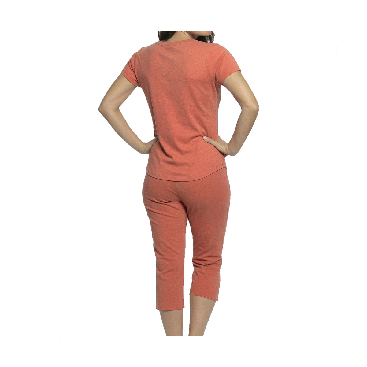 Pijama Chifon Isotoner Para Mujer image number null