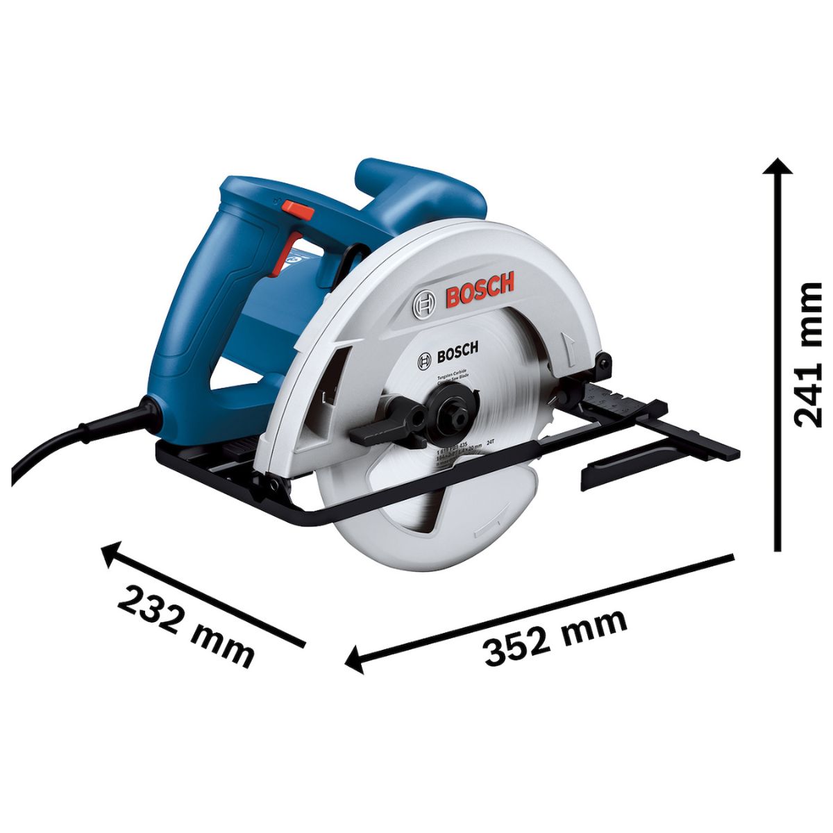 Sierra Circular Bosch GKS 130 1300W image number null