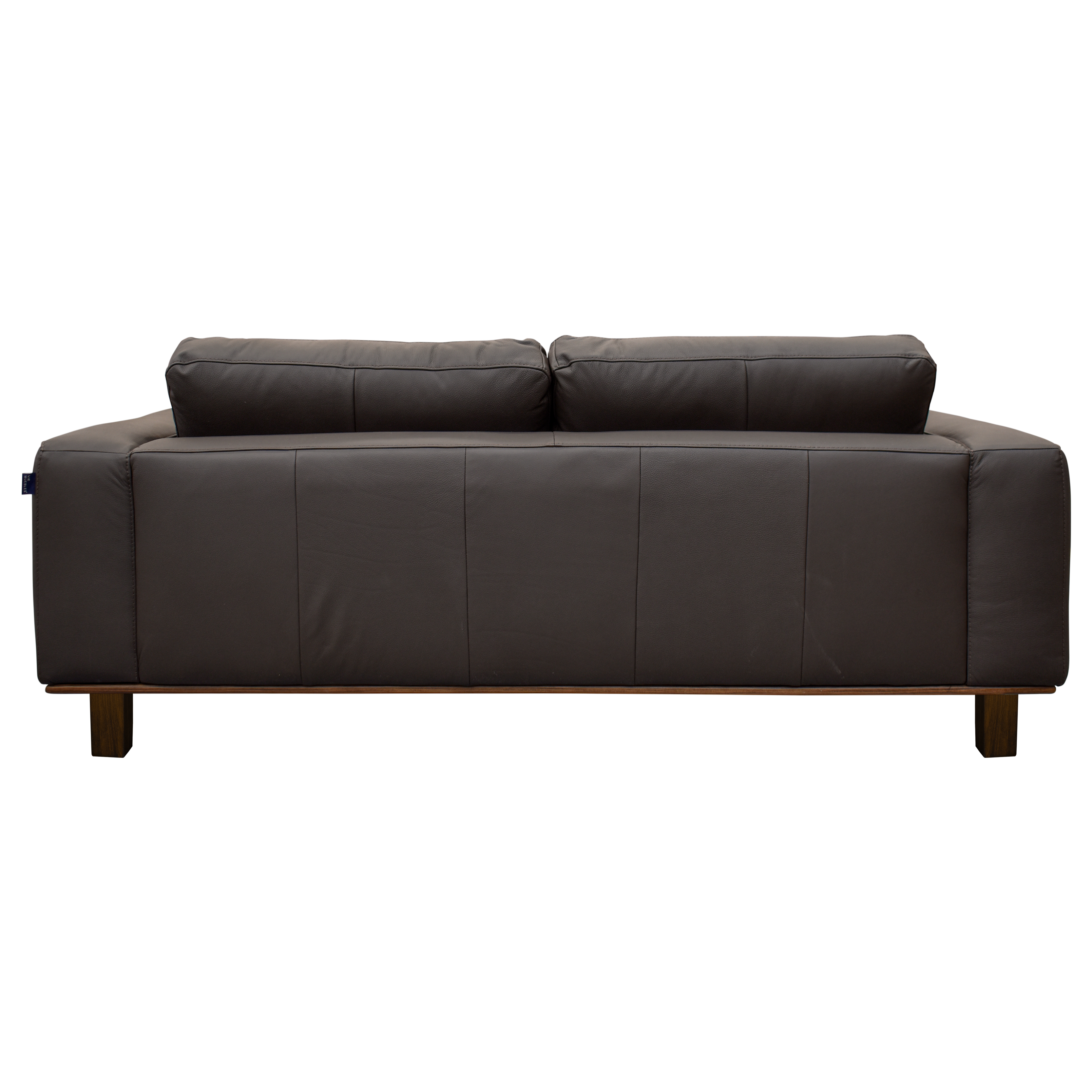 Love seat Chocolate Piel Odell Muebles Liz image number null