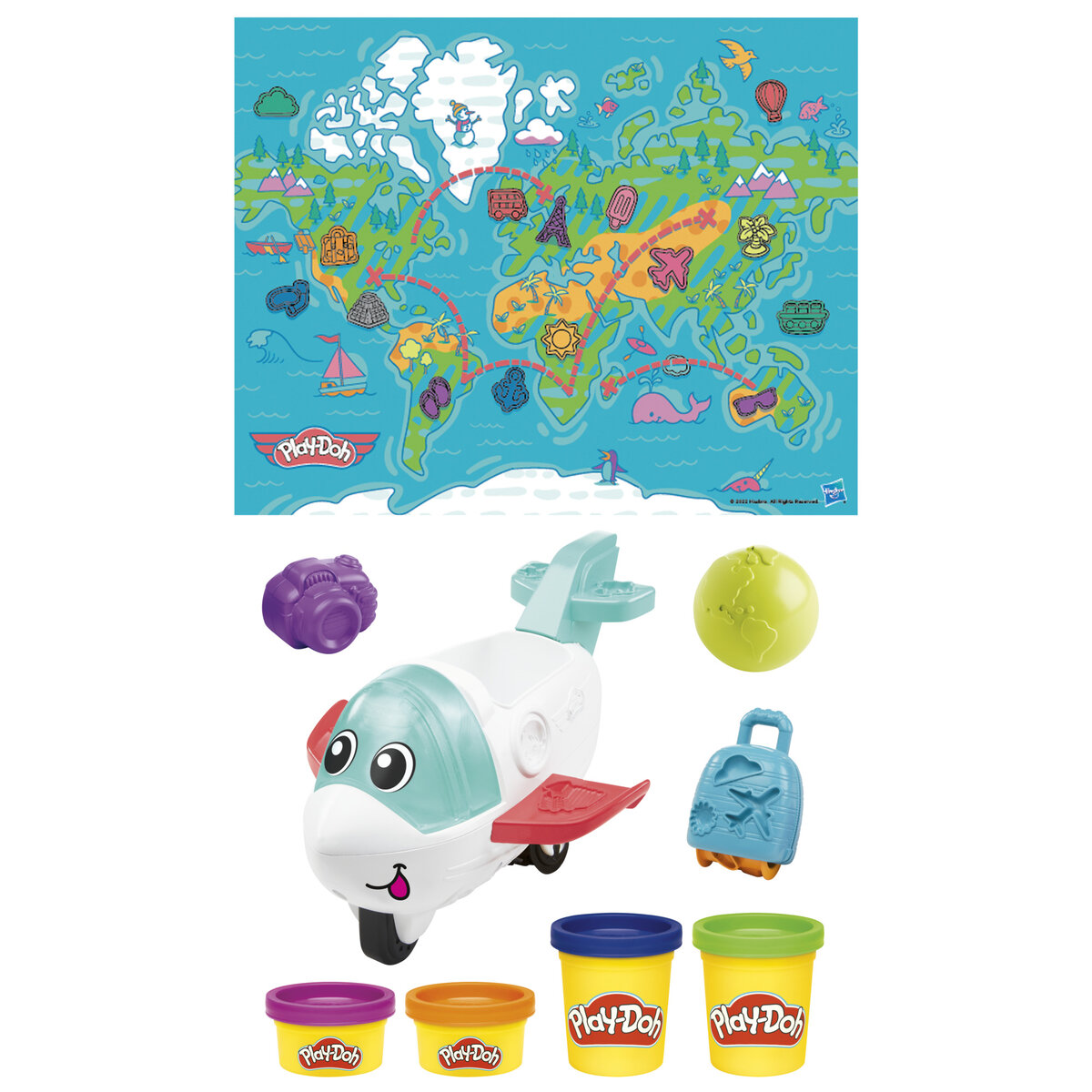 Set de Juego Play-Doh - Primeras creaciones con el avi&oacute;n image number null