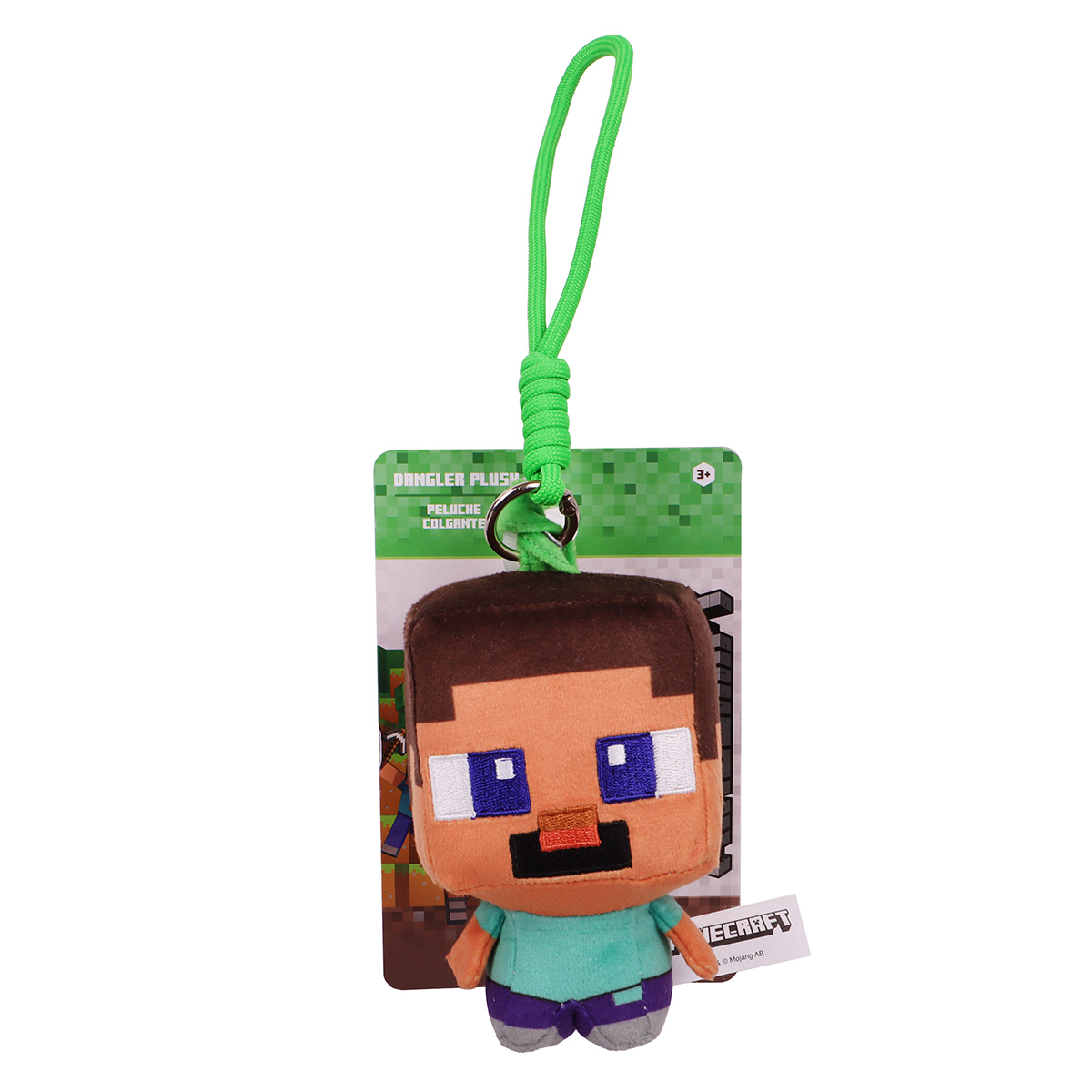 Minecraft Peluche Dangler Steve  Ruz image number null