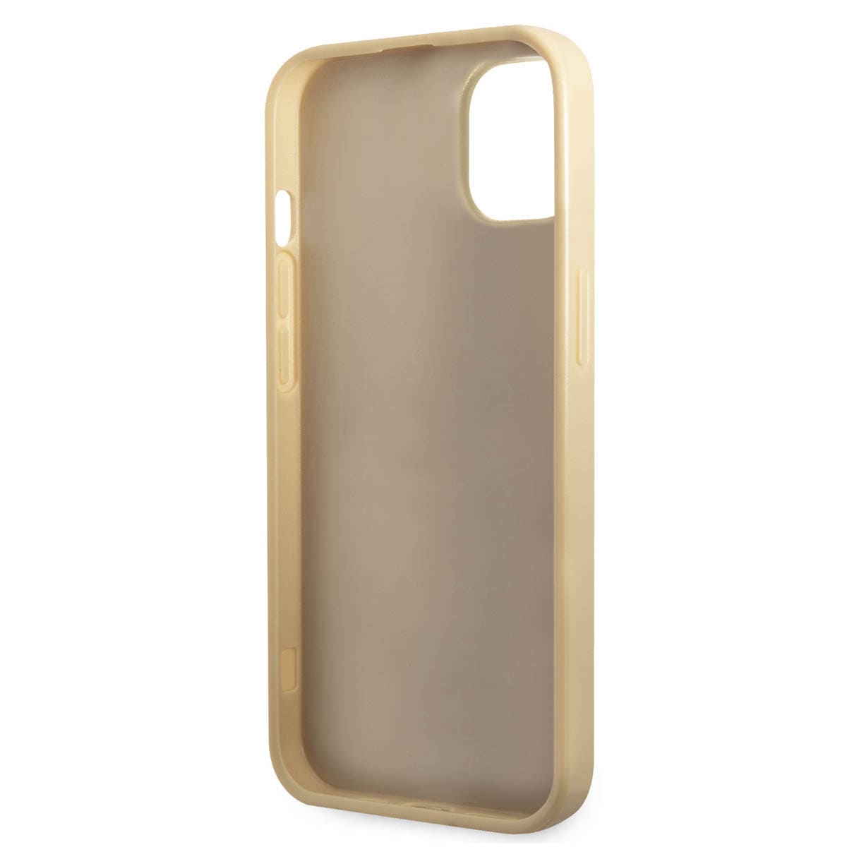 Funda Guess Glitter Flakes Dorada para iPhone 14 Plus image number null
