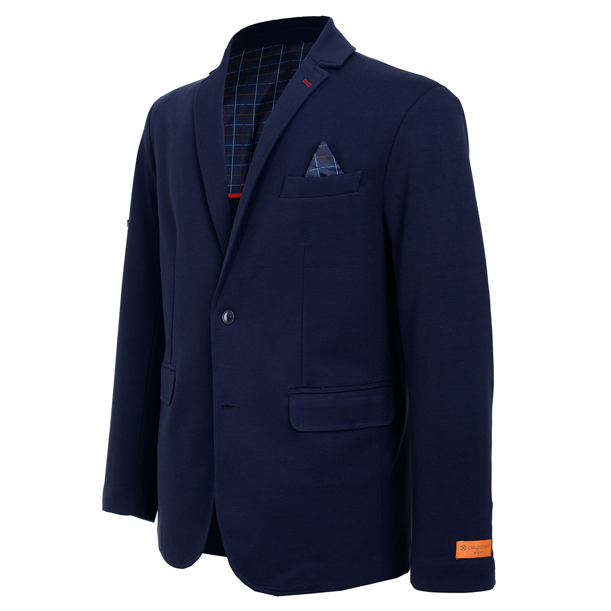Saco Casual Liso Carlo Corinto para Hombre Plus image number null