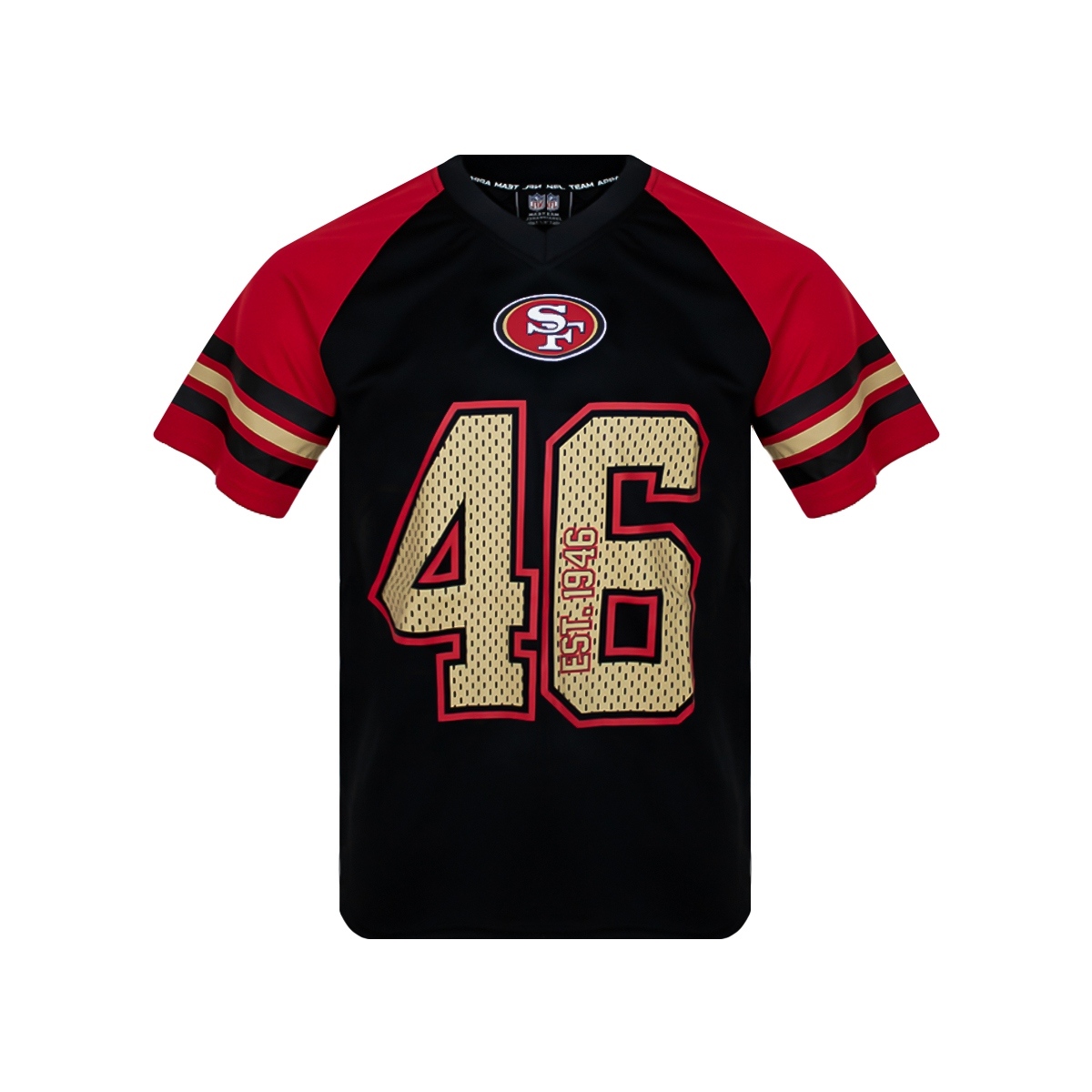 Playera F&uacute;tbol Americano NFL 49Ers Manga Corta para Hombre image number null