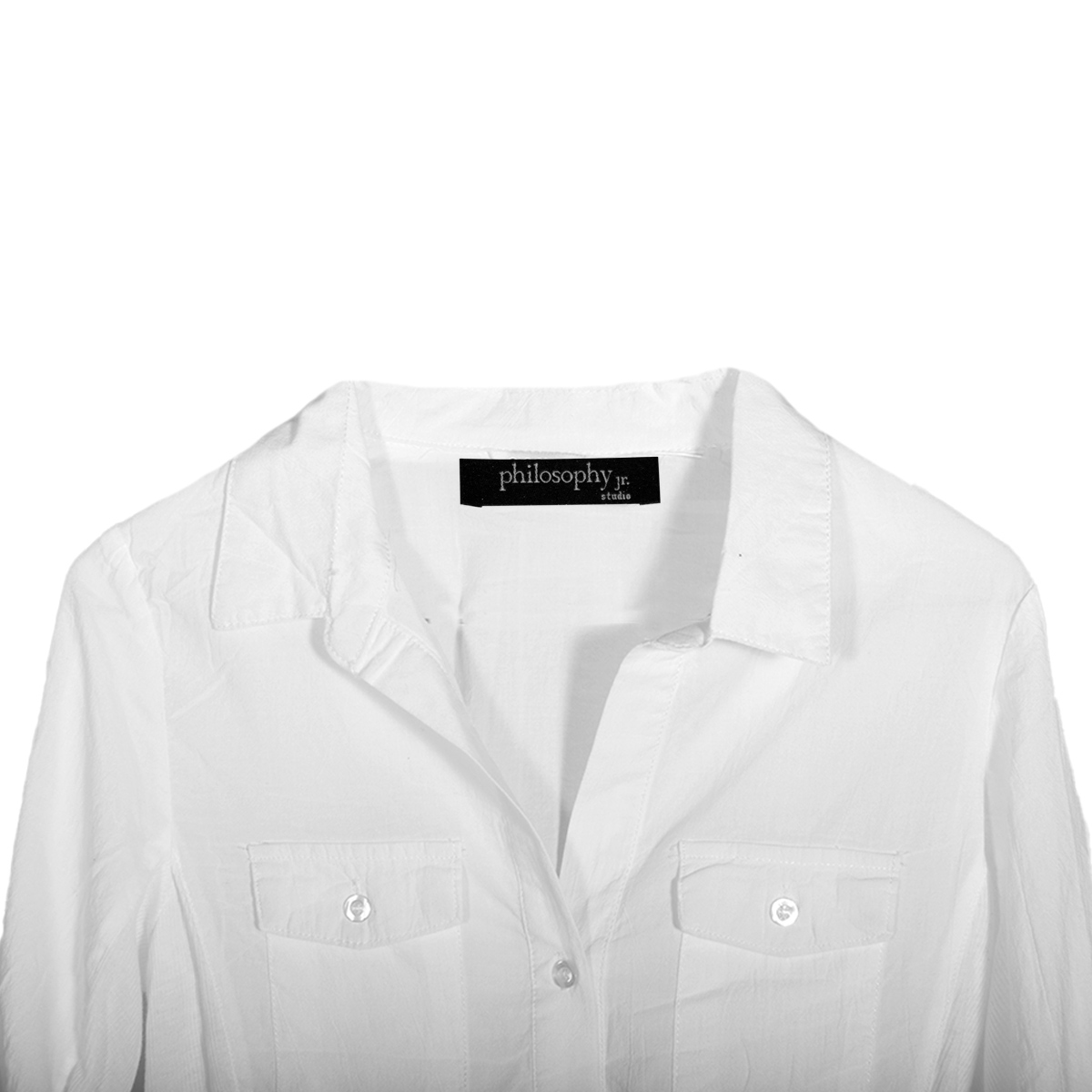 Blusa Sport Camisero Con Bolsillos Philosophy Para Mujer Junior image number null