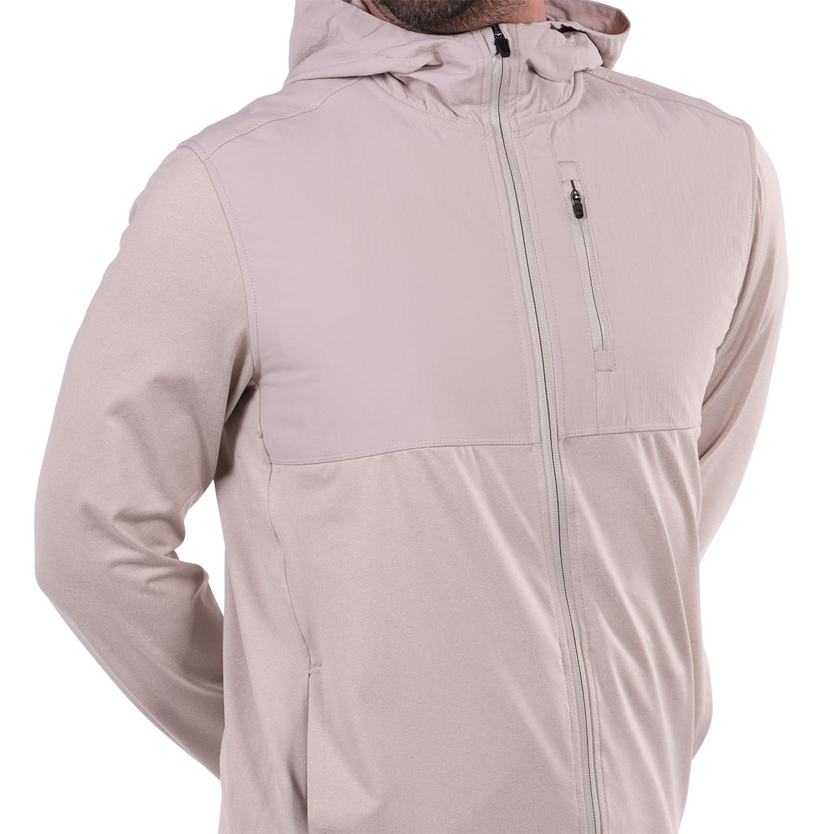 Chamarra Deportiva con Capucha Poli&eacute;ster Fukka para Hombre image number null