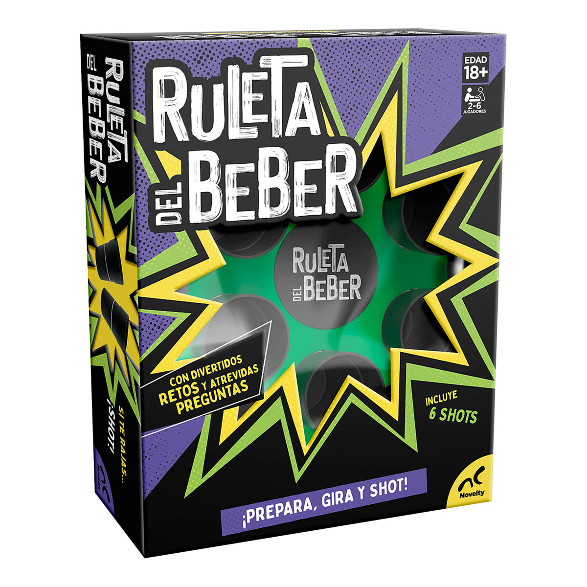 Juego de Fiesta Ruleta del Beber image number null