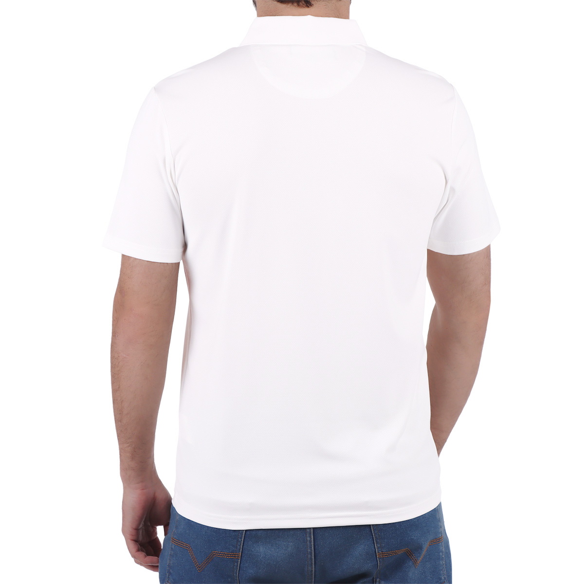 Playera Polo Blanca Manga Corta Ted Lapidus para Hombre image number null