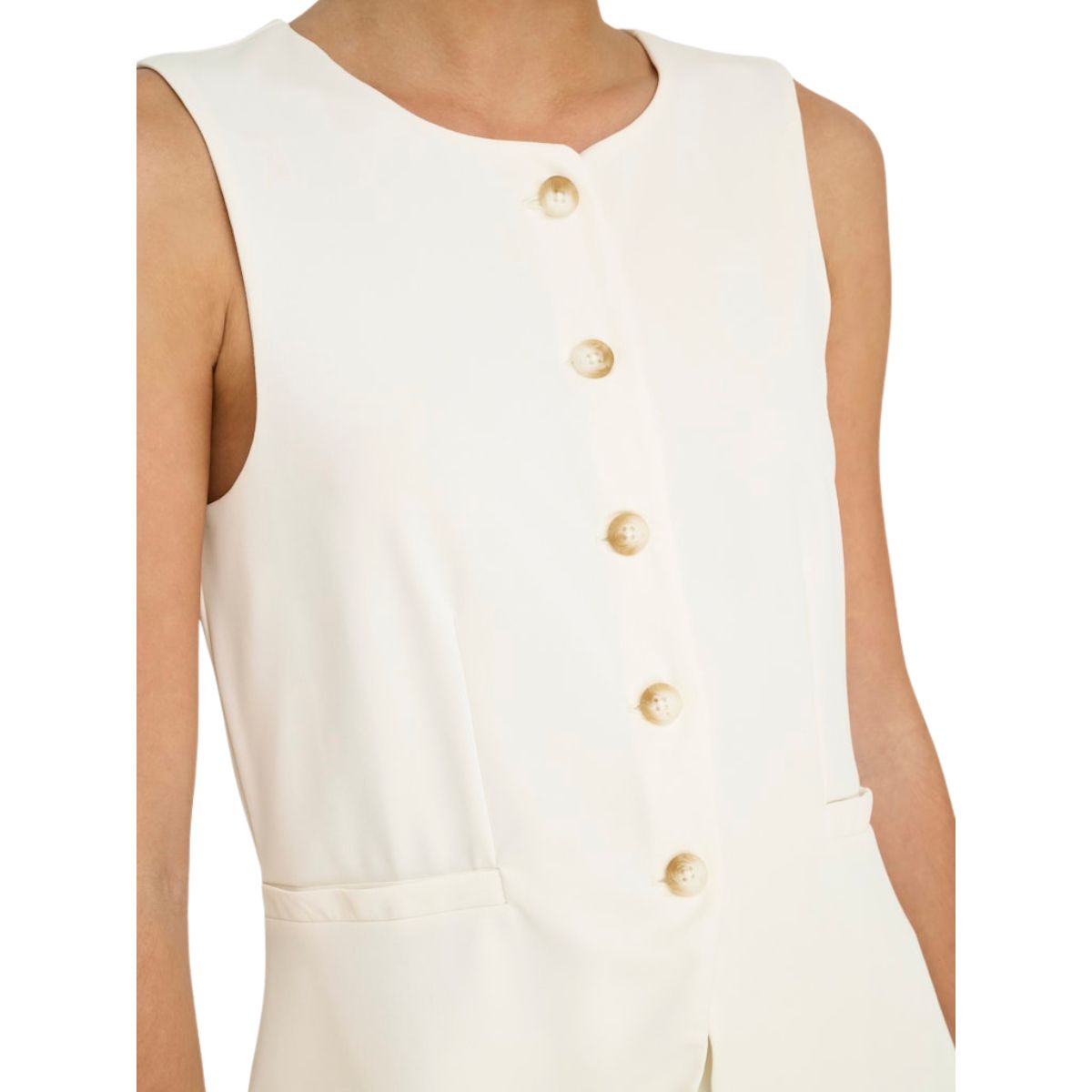 Chaleco cuello redondo JDY para mujer Junior image number null