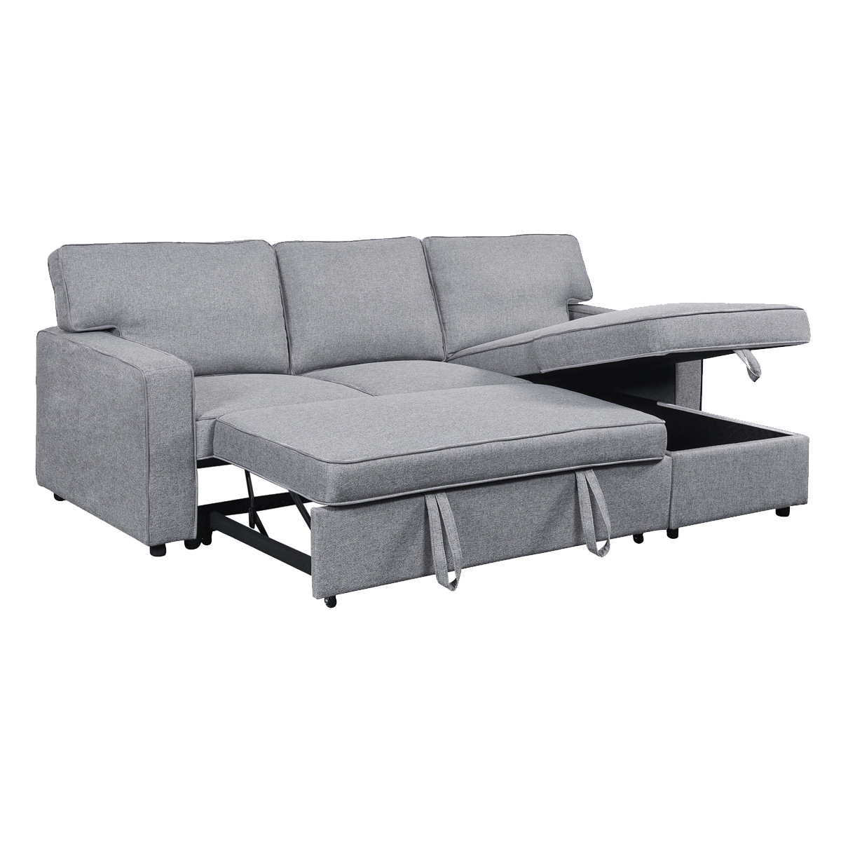 Sof&aacute; Cama Reversible Lenox Respaldo Abatible Lottus image number null