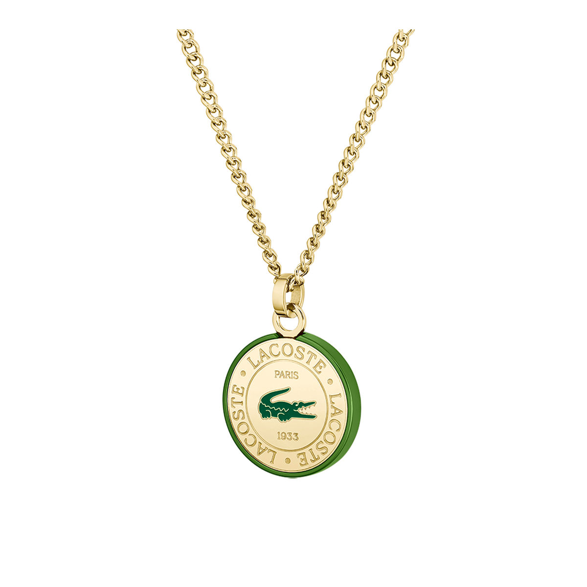 Collar Vigor Dije Acero para Hombre image number null