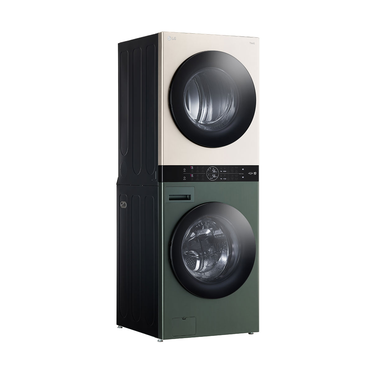 Torre de lavado LG WashTower con AI DD 22kg color Beige, Verde - WK22GBS6 image number null