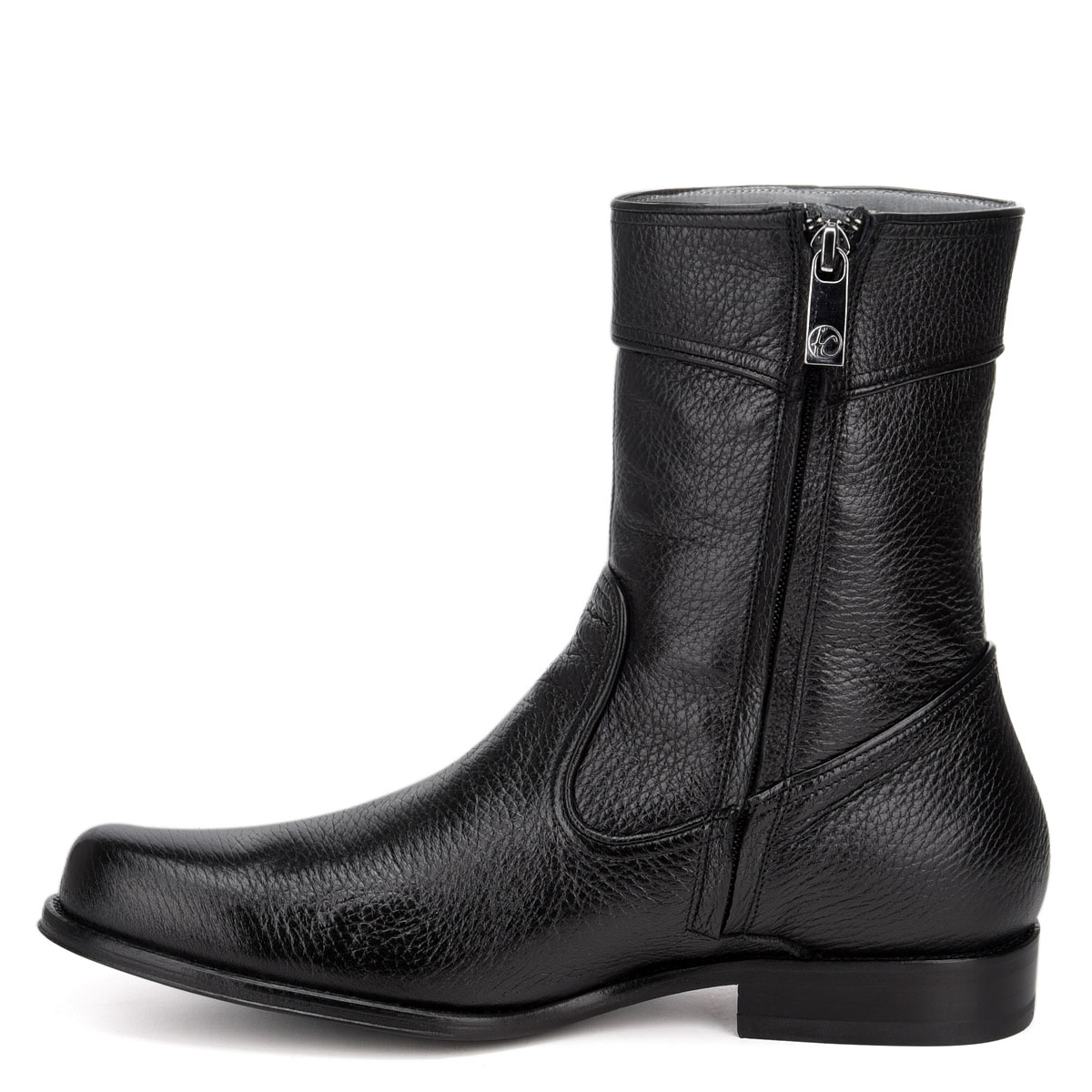 Bota Piel Franco Cuadra Para Hombre image number null