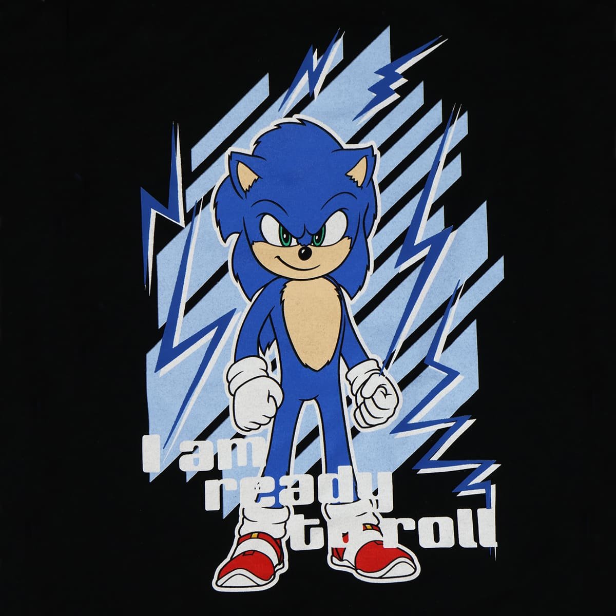 Pijama de Playera Manga Larga y Pantal&oacute;n con Dise&ntilde;o Sonic para Ni&ntilde;o image number null