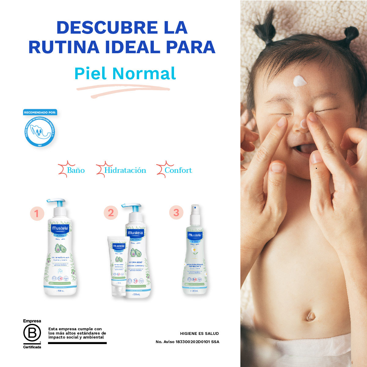 MUSTELA AGUA PARA PEINAR REFRESCANTE 200 ML image number null