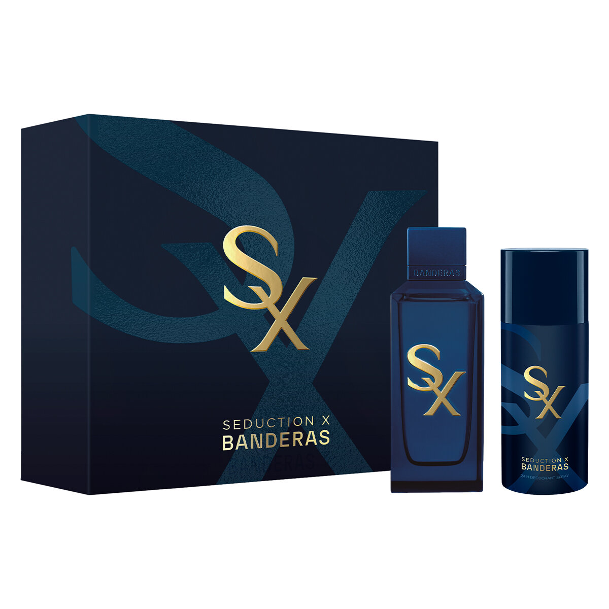 Set Antonio Banderas Ultra Blue Edp 100Ml + Deo 150Ml image number null