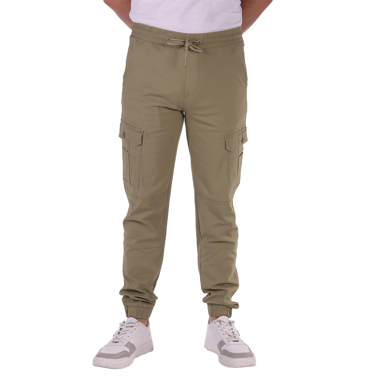 Pantal&oacute;n Jogger Cargo Resorte American Fly Hombre image number null