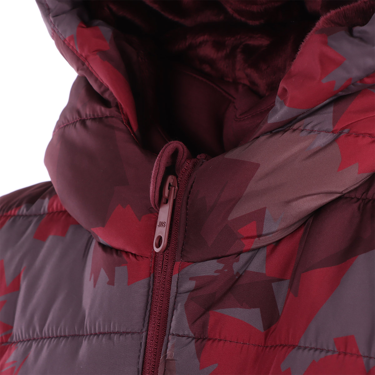 Chaleco Camuflaje Capitonado con Capucha Jeanious para Ni&ntilde;o image number null