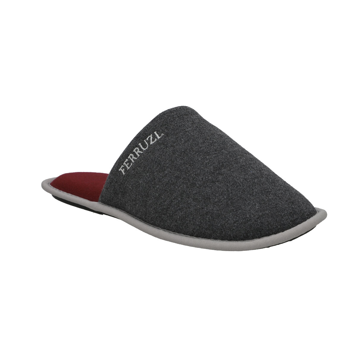 Pantufla Destalonada Ferruzi Gris para Hombre image number null