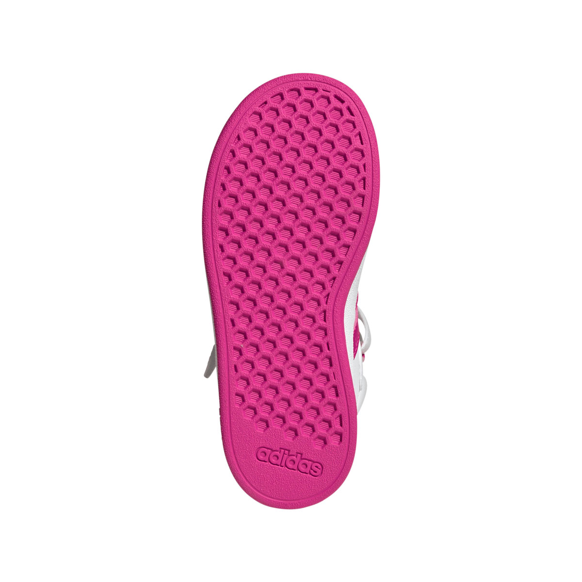 Tenis Bota Grand Court Velcro 19-26 Blanco Adidas image number null
