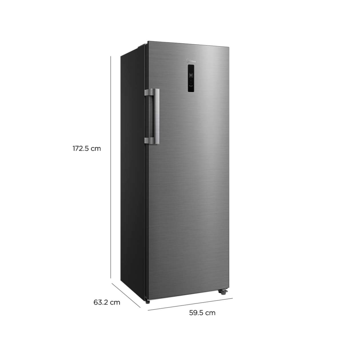 Congelador Vert Midea 1Puerta 9P MDRU333FEM46D Acero image number null