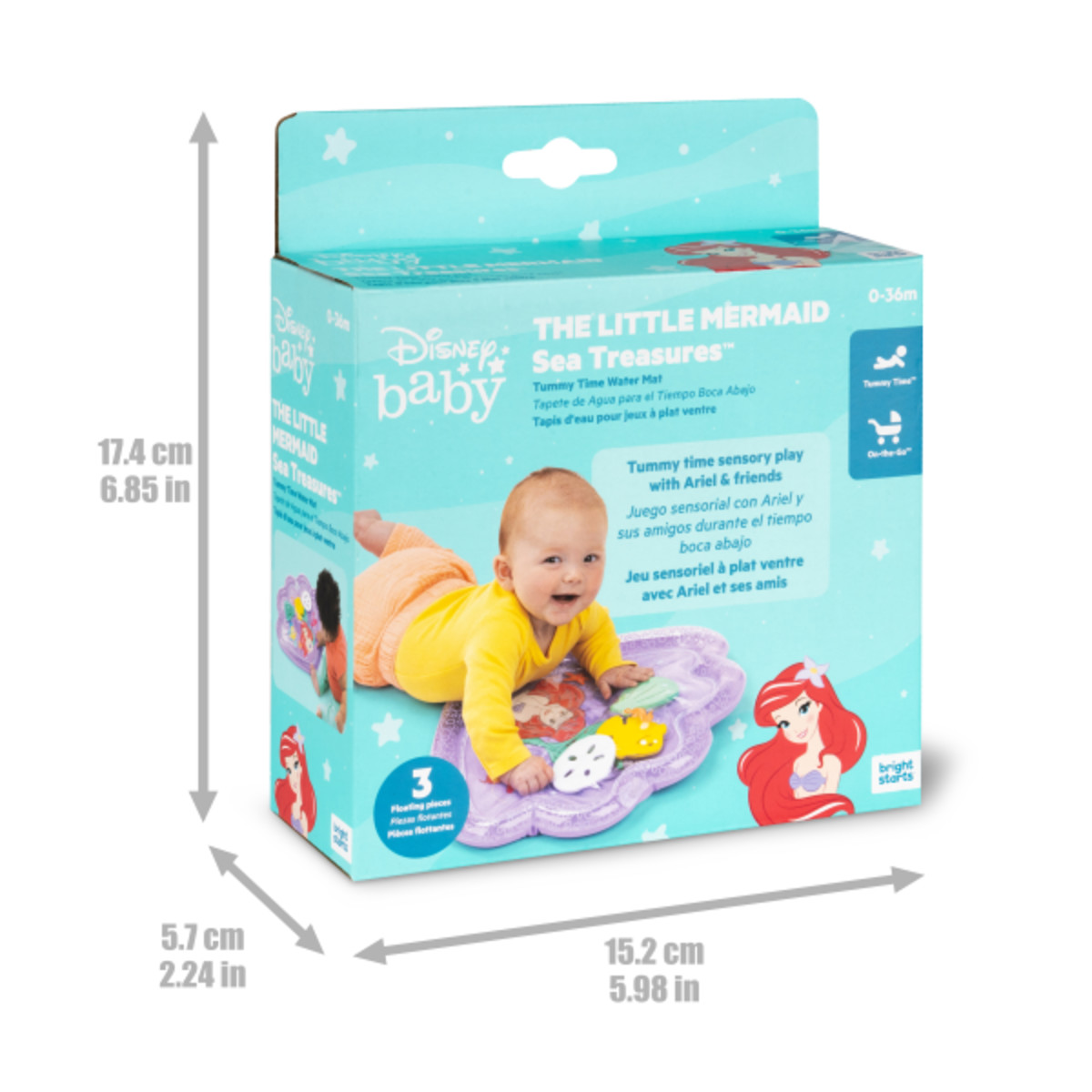 Colchoneta de Agua Bright Starts image number null